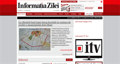 Desktop Screenshot of informatia-zilei.ro